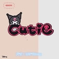 thumbnail image 1 of Sanrio Hello Kitty My Melody Cinnamoroll parches fusibles de dibujos animados en la ropa, parche bordado para ropa, accesorios Kawaii, 1 of 4