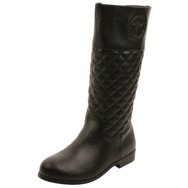 Michael Michael Kors Michael Michael Kors Kids Emma Vera Boots In Black Walmart Com Walmart Com