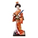 thumbnail image 2 of Figura de geisha japonesa asiática en miniatura hecha a mano muñeca oriental popular para escritorio estilo A, 2 of 9