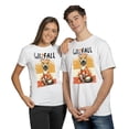 thumbnail image 4 of Hello Fall Siamese Football Welcome Autumn with Leaves Pumpkins Shirt T-shirt Unisex Merch Cat Lover Kitten Owner Gifts - 00012, 4 of 6