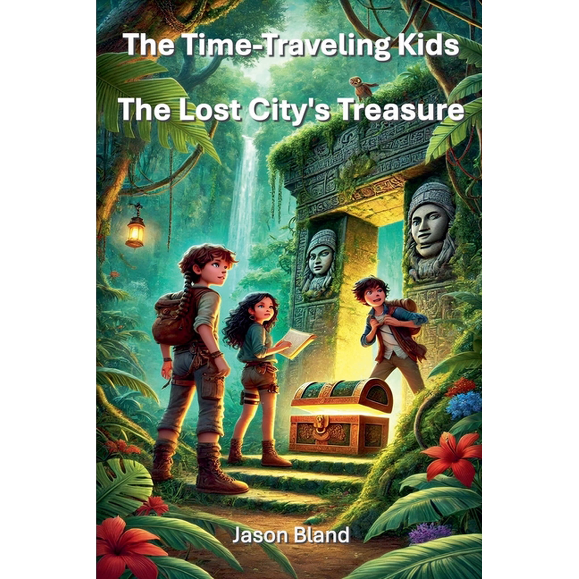 The Time-Traveling Kids The Lost City's Treasure, Book 3, (Paperback)