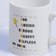 thumbnail image 5 of Taza de café Taza de té con patrón inglés de impresión por transferencia HD de boca ancha de cerámica para café, té, chocolate caliente, 5 of 5