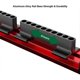 thumbnail image 3 of 1/4 Hex Bit Organizer,40 Holes Slidable Screwdriver Bit Rail Holder with Magnetic Base for Drill Bi, 3 of 5