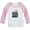 Long Pink Raglan T-shirt, variant on Future Farming Buddy Funny T shirt For Baby, Newborn Babies T-shirts, Infant Tops, 0-24M Kids Graphic Tees Clothing (Short Black Raglan T-shirt, 0-6 Months)