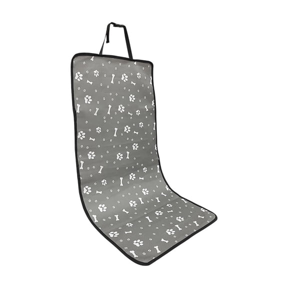 dajkiuy Dog Car Seat Cover,Pets Dog Car Seat Cover for Back Seat,Waterproof Vehicle Protector,Durable Scratch Proof Nonslip Pet Protection,Machine Washable, Gray