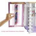 thumbnail image 5 of Barbie Malibu House Dollhouse Playset with 25+ Furniture and Accessories [Walmart Exclusive], 5 of 8
