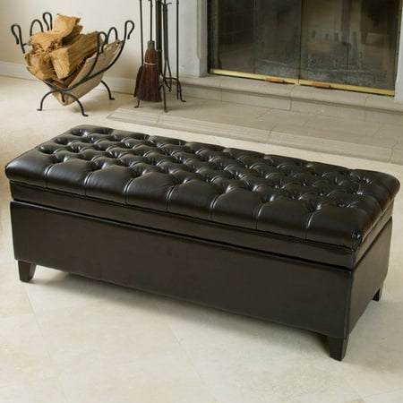 Home Loft Concepts Isaako Storage Ottoman