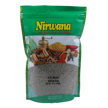 CUMIN SEED 16 OZ POUCH BY NIRWANA