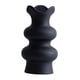 thumbnail image 5 of Jarrones de cerámica, jarrones decorativos, jarrones artísticos, jarrones sencillos para centros de mesa Negro 16cm, 5 of 9