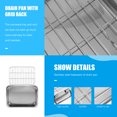 thumbnail image 5 of Minkissy 1 Set Premium Texture Small Roasting Pan Stainless Steel for Hosts, 5 of 5