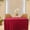 Dark Red, variant on 72 x 29 Inch Tablecloth 1 Pack - Polyester Washable Table Covers for Wedding Party Banquet, Resistant Fabric Tablecloths for Buffet Restaurant & Event Decor
