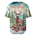 thumbnail image 2 of Merry Christmas Santa Reindeer Antlers Belgian Malinois Sleigh Xmas Winter Holiday All Over Print 3D Baseball Shirt Sheepdog Dog Lover Gifts Softball Sport - 00023, 2 of 6