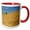 Red/White, variant on 3drose, Agriculture, Golden Wheat Near Pendleton, Oregon - Us38 Dfr0102 - David R. Frazier, 11oz Two-tone Black Mug