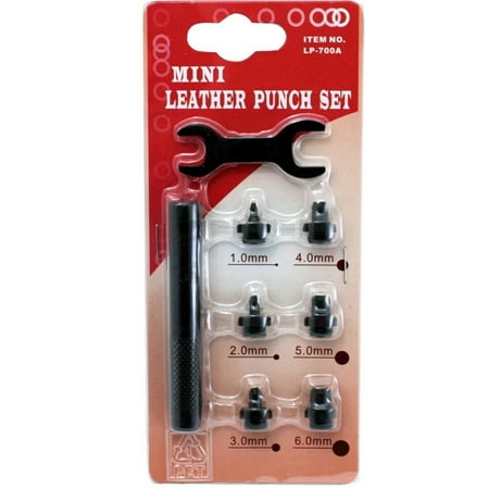 

Cutex Mini Leather Punch Set - 6 Sizes (1mm to 6mm)