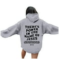 thumbnail image 4 of SIYUDAN Women's Hoodies Sweatshirts Long Sleeve Hoodie Women's Hoodies Pullover Unisex HoodieLight Gray Hoodies for women s Fall Clothes Teen Clothing, 4 of 6