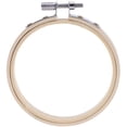thumbnail image 1 of Cerceaux Brodés 13cm Cerceaux en Bambou Ronds pour Point de Croix pour Bricolage, 1 of 5