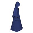 thumbnail image 3 of Men Women Medieval Cloak Halloween Hooded Robe Monk Robe Cape Sleeve Wizard Guide Death Long Cloak Costume, 3 of 3