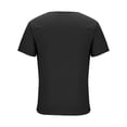 thumbnail image 6 of Ohufall Tee Shirts for Men Casual Cotton Linen Button Henley Tees Plus Size Lightweight Short Sleeve T-shirts, 6 of 8