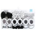 thumbnail image 2 of Hudson Baby Infant Girl Headband and Socks Giftset, Black Silver, One Size, 2 of 5