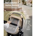 thumbnail image 3 of Cubre Asiento para Bebé Blissful Diary de Algodón Muselina Transpirable, 3 of 7
