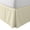 Beige, variant on HonorHut Bed Skirt Spring Frame Cover Dust Ruffle Shrinkage Fade Resistant skirt for bed Easy to Stall 54x75Inches Blue