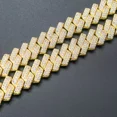thumbnail image 5 of AIXZETHY Cuban Link Chain Mens Iced Out Miami Cuban Necklace Gold/Silver/Rose Gold Bling Diamond Hip Hop Jewelry for Women, 5 of 6