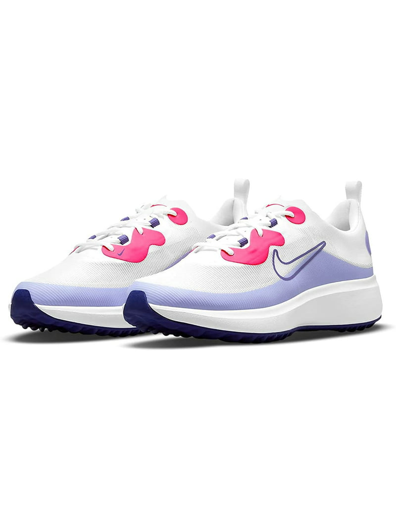 Comercial monigote de nieve Álgebra Nike Womens Ace Summerlite Golf Shoe 10 AU White/Pink - Walmart.com