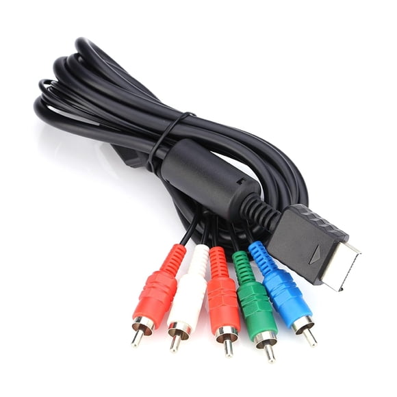 Cable de Vídeo/audio por Componentes Duradero de Alta Definición para, 71,26 Pulgadas de Longitud, Apto para Jugadores de /