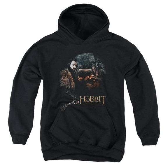 The Hobbit Cauldron Youth Pullover Hoodie Sweatshirt Black