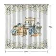 thumbnail image 4 of Rideau de Douche Récolte de Citrouille de l'Action de Grâce, Rideau de Spectacle Lavable avec Crochets Tissu Polyester Basique Rideaux de Salle de Bain pour Jour de l'Action de Grâce Fête d'Automne Décoration Maison, 4 of 5