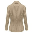 thumbnail image 3 of Sanbonepd Womens Blazer Casual Lapel Collar Button Work Office Business Jacket, 3 of 5