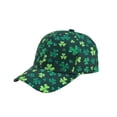 thumbnail image 2 of Casquette de Baseball Imprimée pour la Saint-Patrick, Chapeau de Soleil à Grand Bord, Couvre-Chef Extérieur Ajustable pour Festivals, Golf et Randonnée, 2 of 5
