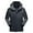 Dark Gray, variant on Men's Waterproof 3-in-1 Ski Snow Jacket Puffer Liner Insulated Winter Coat Mountain Warm Hooded Snowboarding Raincoat Jackets Black,XXXXL