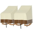 thumbnail image 3 of Patio Rocking Chair Cover Rocking Chair Covers for Outdoor Furniture Waterproof, 3 of 5