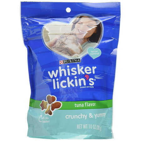 Purina Whisker Lickin's Cat Treats Tuna Flavor, New shapes By Whisker Lickins