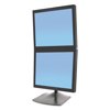 Ergotron 33-091-200 DS100 Series Freestanding Dual Monitor Stand - Up to 46lb - Up to 20" Flat Panel Display - Black