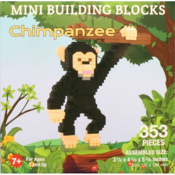 Mini Building Blocks - Chimpamzee