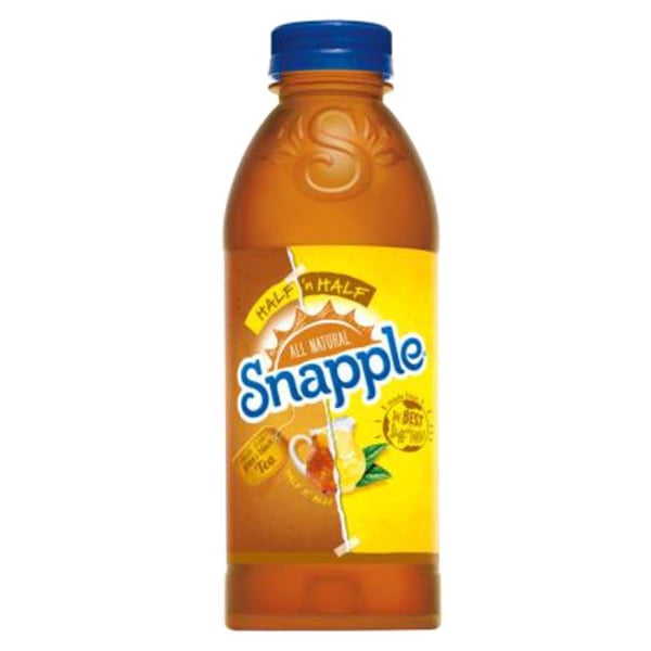 Snapple Half and Half 20 Oz Plastic Bottles Pack of 24