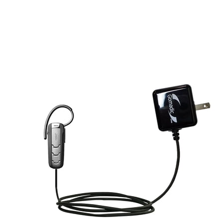 Gomadic Intelligent Compact AC Home Wall Charger suitable for the Jabra EXTREME2 - High output power with a convenient, foldable plug design - Uses Ti