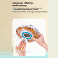 thumbnail image 2 of Automatic Pill Dispenser for Elderly with Alarm, 28-Day Electronic Locked Pill Box, Sound&Light Reminders,1 x Automatic Pill Dispenser,White, 2 of 9