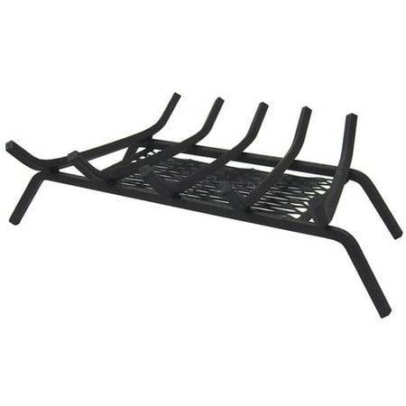 Landmann Steel Fireplace Grate with Ember Retainer