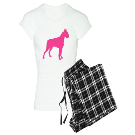 

CafePress - Boxer Silhouette - Women s Light Pajamas