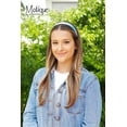 thumbnail image 3 of Motique Accessories 1 inch Satin Headband - Light Blue, 3 of 5