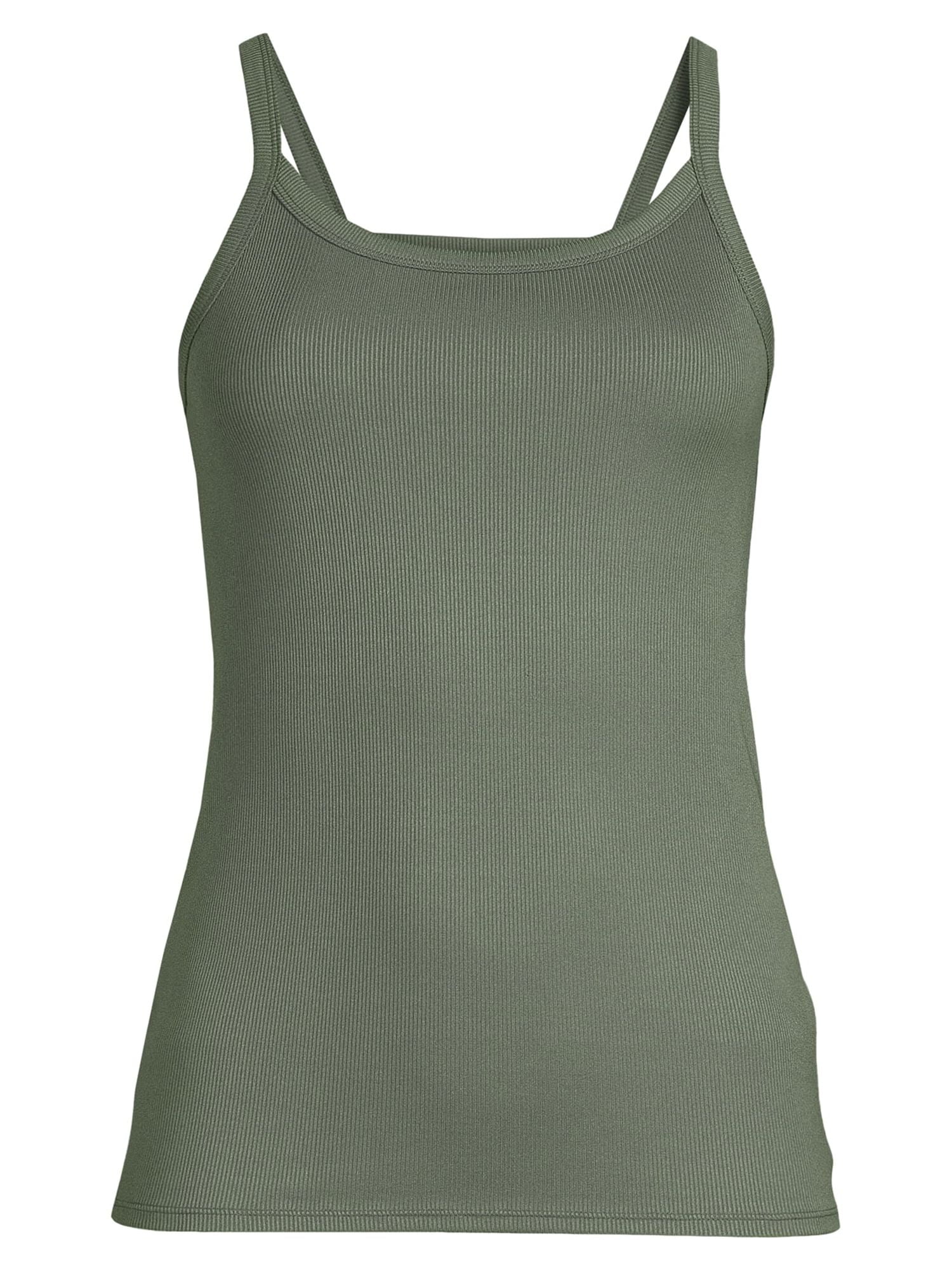 No Boundaries Ribbed Cami Top, 1 or 5-Pack, Women's