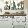 thumbnail image 3 of FCCUYE Desert Landscape Wall Art,Cactus Painting,Southwest Canvas Art Wall Decor for Livingroom,Bedroom,Bathroom (12" x 18" x 3 pcs), 3 of 7
