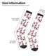 thumbnail image 2 of Fotbe Cherry Blossoms Calcetas Divertidas Estampadas para Hombre y Mujer, Calcetas de Algodón hasta la Rodilla para Caminar, Correr, Enfermería y Embarazo, 2 of 6