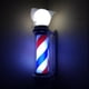 thumbnail image 2 of Luz de poste de barbería LED giratoria Sunnimix para salón de belleza, señal de estilo C, 2 of 8