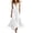 *White, variant on ClodeEU Women's Sleeveless V Neck Tiered Ruffle Maxi Dress with Pockets,Casual Loose Flowy Swing Dress Army Green,Women's Plus L