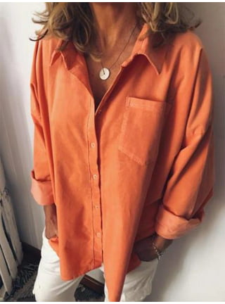 womens-orange-tops