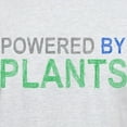 thumbnail image 3 of CafePress - Powered By Plants Light T Shirt - Light T-Shirt - CP, 3 of 4